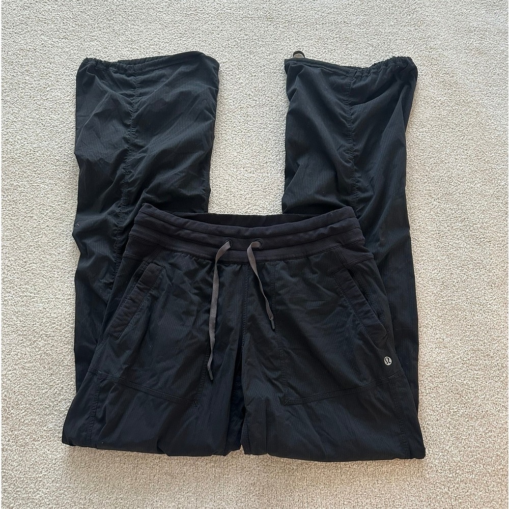 lululemon Dance Studio Pant Unlined 34" size 8 in Black